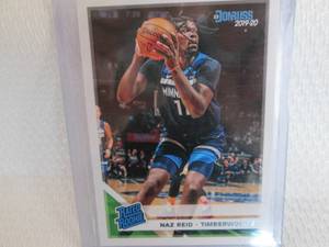 lot 176 image: 2019-20 Donruss Naz Reid Rookie Car...