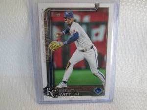 lot 177 image: 2025 Topps Bobby Witt JR Card...