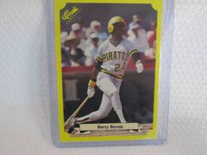 lot 181 image: 1987 Classic Barry Bonds Rookie Car...