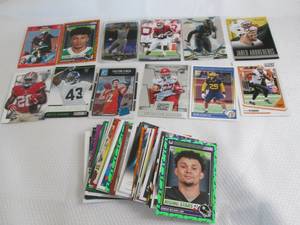 lot 195 image: Assorted Football Rookie Cards...