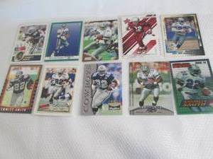 lot 198 image: Assorted Emmitt Smith Cards...