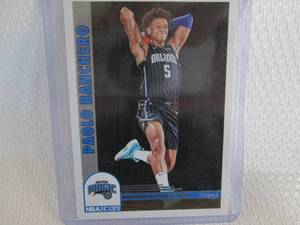 lot 202 image: 2021-22 NBA Hoops Paolo Banchero Ca...