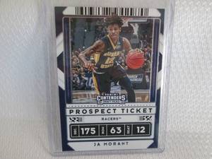 lot 203 image: 2020 Contenders JA Morant Draft Pic...