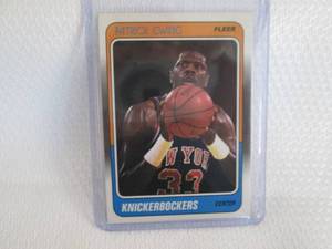 lot 235 image: 1988-89 Fleer Patrick Ewing Card ...