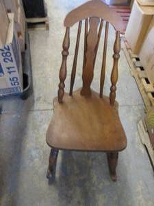 lot 256 image: Vintage Small Rocker...