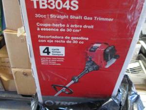 lot 272 image: Troybilt Gas Trimmer...