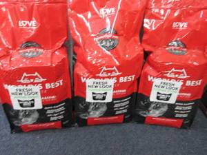 lot 283 image: 3- 8 lb Bags Worlds Best Cat Litte...