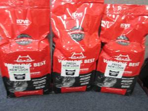 lot 290 image: 3- 8 lb Bags Worlds Best Cat Litte...
