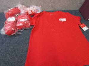 lot 309 image: 5 Ladies XS Cookie Crew Shirts...