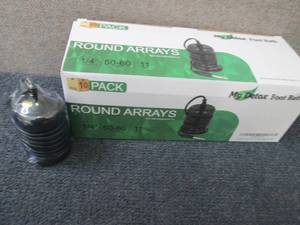 lot 340 image: 10 pk My Detox Foot Bath Round Arra...