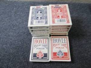 lot 373 image: 12 Sealed Hoyle Poker Playing Cards...