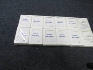 lot 384 image: 12 Sealed Were Ready Poker Playing...