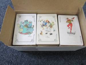 lot 393 image: 12 Sealed Decks Norman Rockwell Pla...