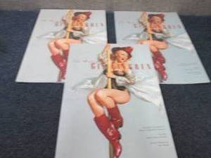 lot 411 image: 3 ea The Best of Gil Elvgren  by Re...