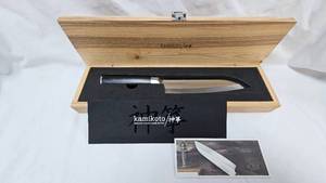 lot 2 image: Kamikoto 7 Chef Knife, as New in Box