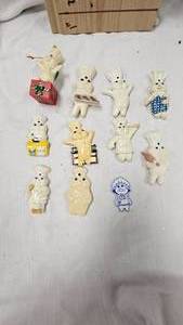 lot 22 image: Lot of Pilsbury Dough Boy  Fridge Magnets(10count)