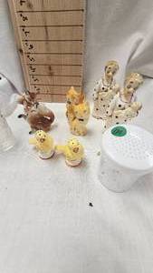lot 134 image: Lot of SP Shakers, Mom and Babe, Cat, Birds