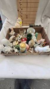 lot 182 image: Assorted Vntage Minature Figurines as Shown