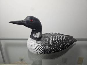 lot 62 image: Grant Goltz Common Loon Decoy