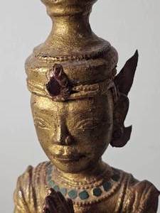 lot 43 image: Vintage Thai Temple Statue Figure