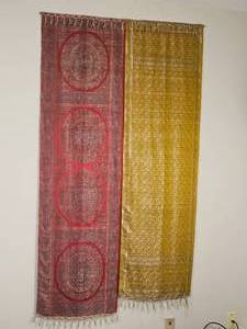 lot 39 image: Kashmir Silk Wall Hanging