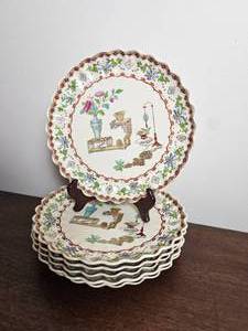 lot 103 image: Copeland Spode Canton Pattern Side Plates