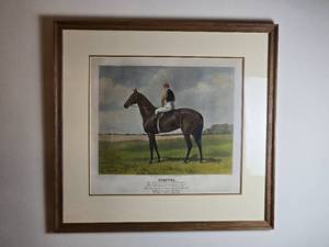 lot 85 image: Classic British Horse Racing Etched Print - Sceptre - A.C. Havell