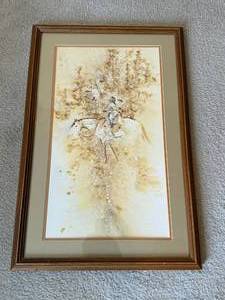 lot 104 image: Dreamlike Native American Fine Art Print - He Was Faintly Golden