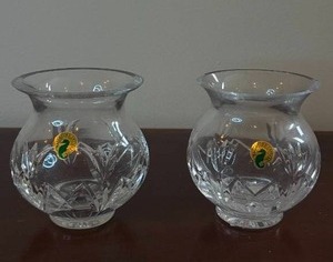 lot 144 image: Fine Waterford Crystal Vase Pair