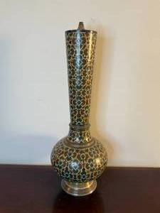 lot 141 image: Vintage Chinese Cloisenne Lamp Body