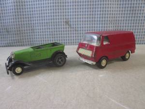 lot 9 image: (EC1) Vintage Tonka Van and The Sti...