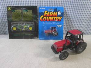 lot 20 image: (G-1) Metal Diecast Tractors Mini J...