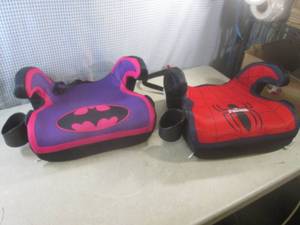 lot 74 image: (EW7) Batman and Spiderman Booster ...