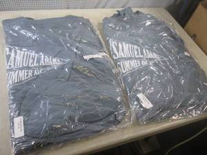 lot 109 image: (A-2) 12 Samuel Adams Summer Ale T-...