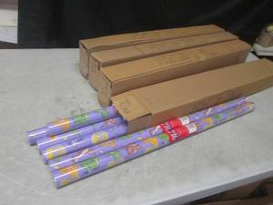 lot 131 image: (EW4) 24 Rolls of Gift Wrap Land Be...