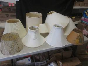 lot 151 image: (BR1) Assortment of Lamp Shades...