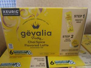 lot 191 image: (C-1) 12 Boxes of Keurig Gevalia Fr...