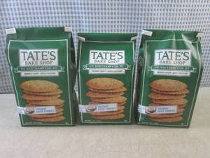 lot 194 image: (B-2) 3 Bags of Tates Bake Shop Co...
