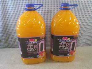 lot 198 image: (C-3) 2 - 1 Gallon Bottles Mango Pu...
