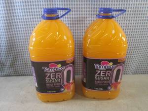 lot 199 image: (C-3) 2 - 1 Gallon Bottles Mango Pu...