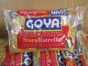 lot 204 image: (B-2) 20 Bags of Goya Stars Pasta 7...