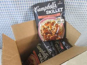 lot 211 image: (B-3) 6 Pouches of Campbells Sauce...