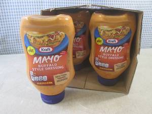 lot 214 image: (B-2) 6 Bottles of Kraft Mayo Buffa...