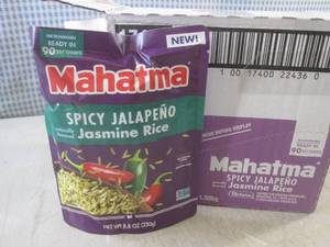 lot 217 image: (B-2) 6 Bags of Spicy Jalapeno Jasm...