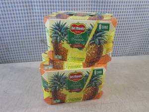 lot 220 image: (B-1) 2 - 6-Packs of Del Monte Pine...