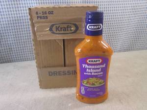lot 224 image: (B-3) 6 Bottles of Kraft Thousand I...