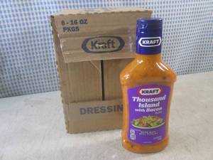 lot 225 image: (B-3) 6 Bottles of Kraft Thousand I...