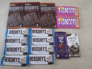 lot 229 image: (B-1) Assorted Chocolate Candy Bars...