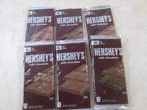 lot 236 image: (B-1) 6 XL 16pc Hersheys Milk Choc...