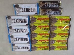 lot 242 image: (B-1) Assorted Hersheys Candy Bars...